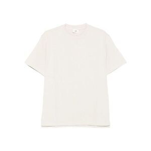 AUTRY Men's Classic Logo Crew Neck T-Shirt Men Beige T-Shirts